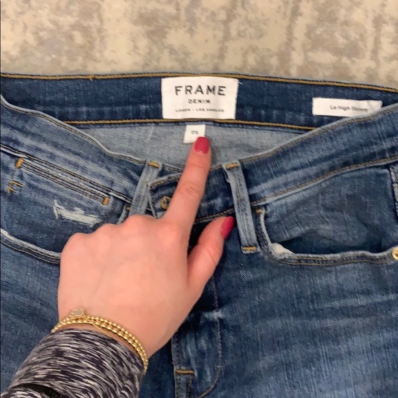 Frame Le High Rise Skinny - Picture 2 of 3
